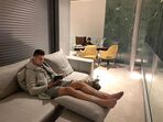 Cristiano Ronaldo e Georgina em casa