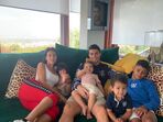 Cristiano Ronaldo e Georgina em casa