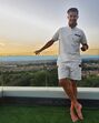 Cristiano Ronaldo e Georgina em casa