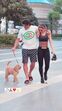 Hulk e Camila Ângelo