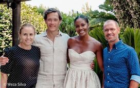 As fotos do casamento surpresa de Luís Costa Branco e Weza da Silva