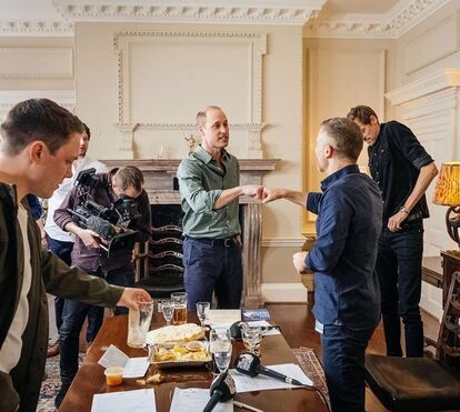 As imagens do (novo) príncipe William... longe do irmão, Harry