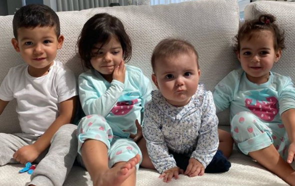 katia aveiro, filhos, sobrinhos