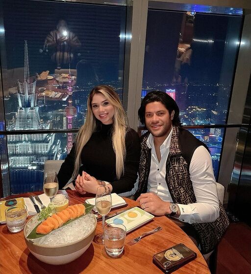 Hulk e Camila Ângelo