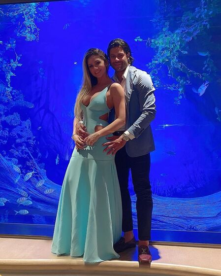 Hulk e Camila Ângelo