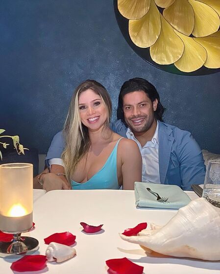 Hulk e Camila Ângelo