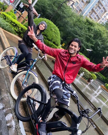 Hulk e Camila Ângelo