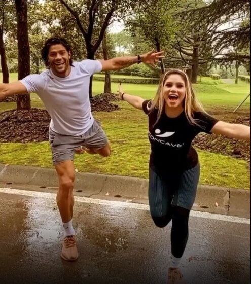 Hulk e Camila Ângelo