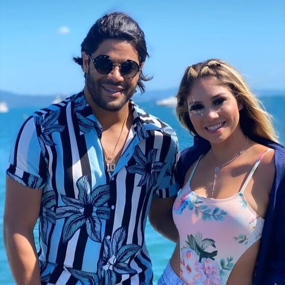  Hulk e Camila Ângelo