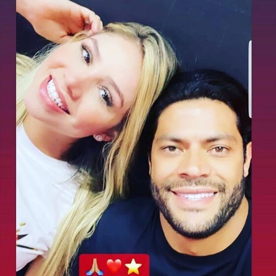  Hulk e Camila Ângelo