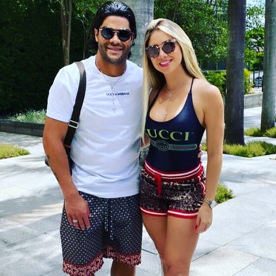  Hulk e Camila Ângelo