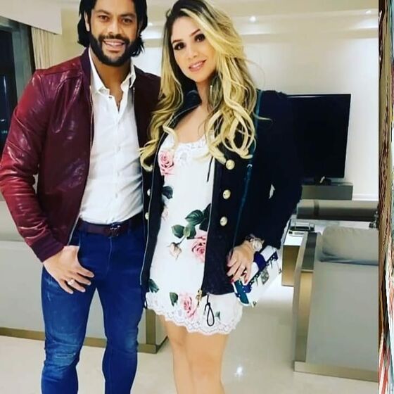  Hulk e Camila Ângelo