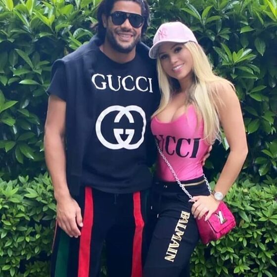  Hulk e Camila Ângelo