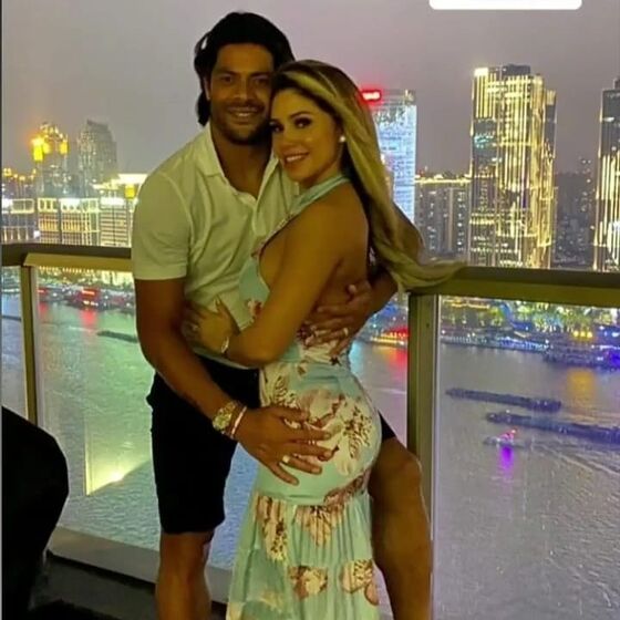  Hulk e Camila Ângelo