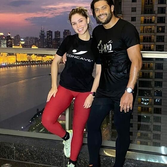  Hulk e Camila Ângelo