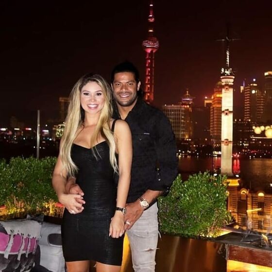  Hulk e Camila Ângelo