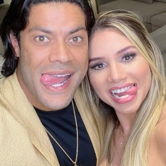  Hulk e Camila Ângelo