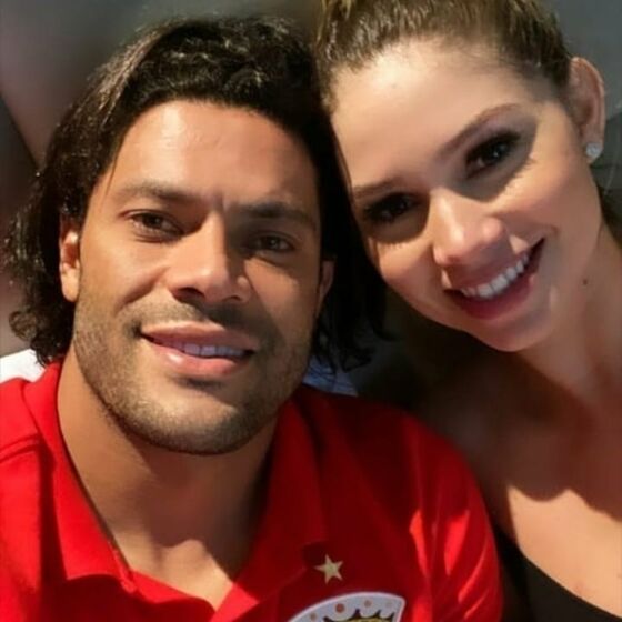  Hulk e Camila Ângelo
