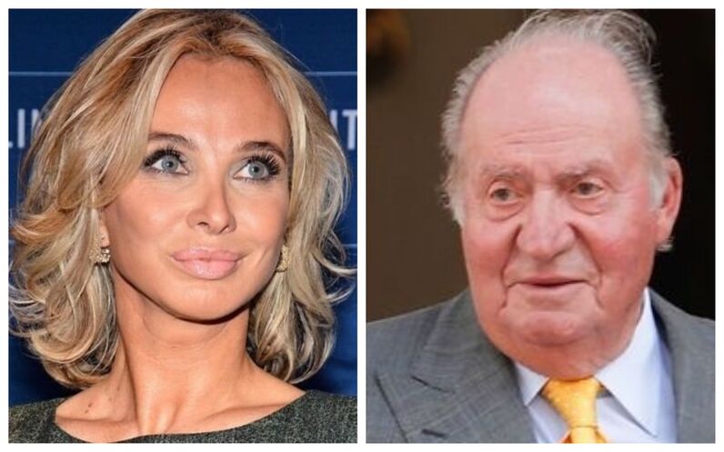 Corinna Larsen e Juan Carlos