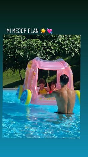 Cristiano Ronaldo, Juventus, Turim, piscina, record, eva, mateo, alana martina