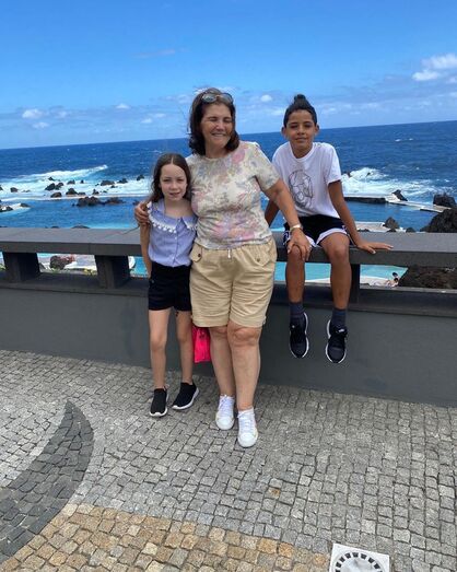 Dolores Aveiro e Cristianinho 