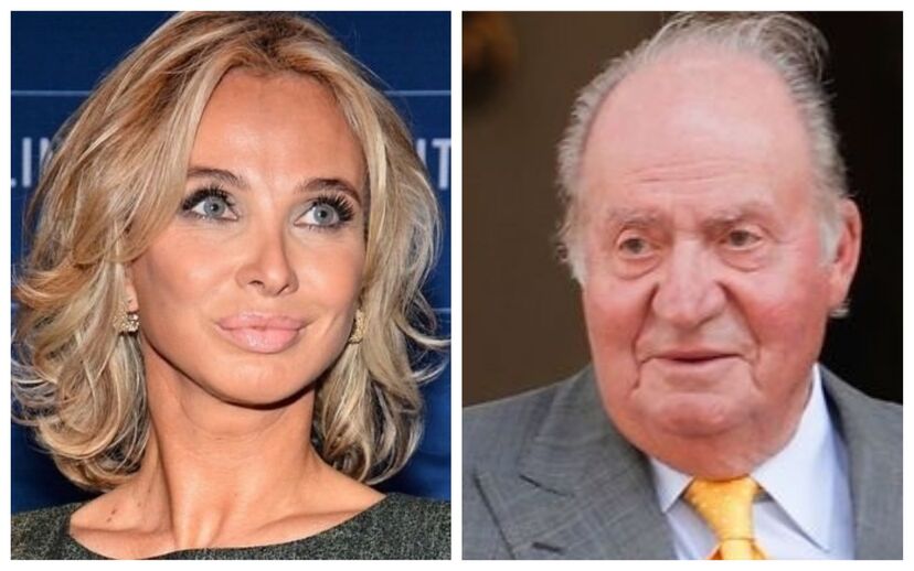 Corinna Larsen e Juan Carlos