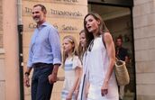 Letizia e Felipe em Maiorca