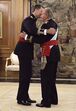 Don Juan Carlos e Don Felipe de Espanha 