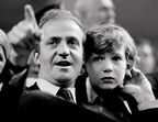Don Juan Carlos e Don Felipe de Espanha 