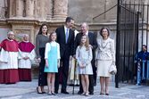 Don Juan Carlos e Don Felipe de Espanha 