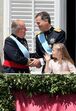 Juan Carlos, Letizia, Felipe. Leonor. Sofia e família real espanhola