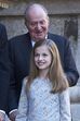 Juan Carlos, Letizia, Felipe. Leonor. Sofia e família real espanhola