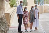 Letizia, Felipe, Leonor e Sofia em Maiorca 