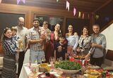 A família de Katia Aveiro no Brasil