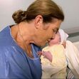 Dolores Aveiro com Valentina