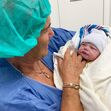 Dolores Aveiro com Valentina