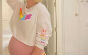 A primeira foto de Katy Perry depois do parto