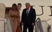 Tira daqui essa mão! Melania dá nega a Donald Trump à vista de todos