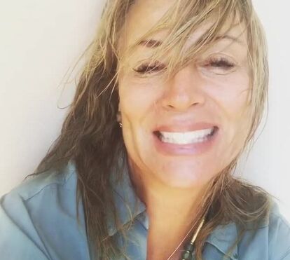 Alexandra Lencastre como nunca se viu: Acabada de tomar banho