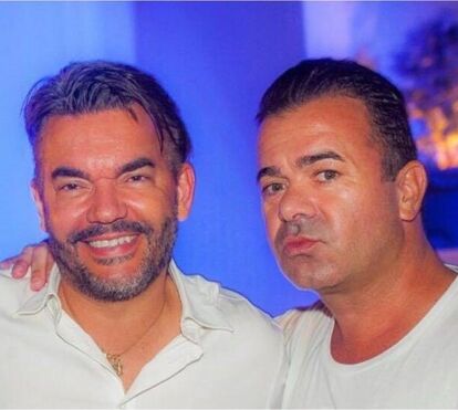 Deco e Alex Telles divertem-se no novo 'spot' dos craques no Algarve
