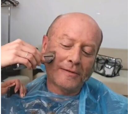 A mudança radical de visual de Luís Esparteiro 