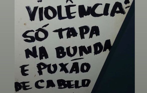 Sofia Ribeiro post não à violência 