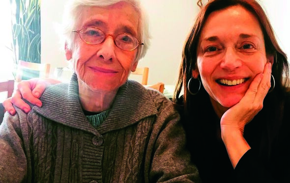 manuela couto e mãe
