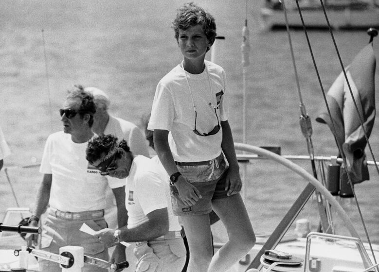 Don Juan Carlos e Don Felipe de Espanha 