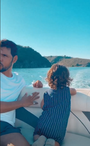 Carolina Deslandes e Diogo Clemente