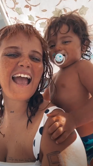 Carolina Deslandes e Diogo Clemente