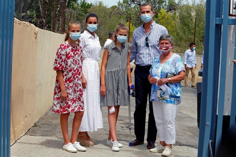 Letizia, Felipe VI, Leonor, Sofia