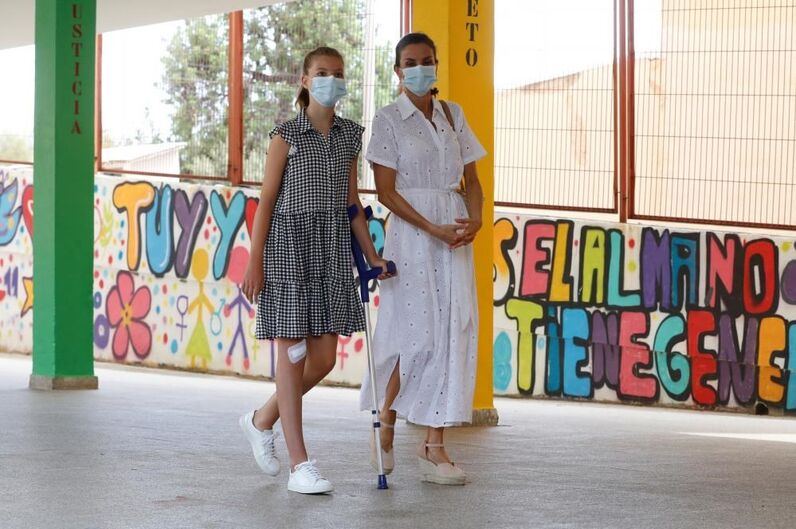 Letizia, Felipe VI, Leonor, Sofia