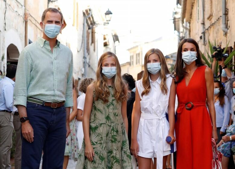 Letizia, Felipe VI, Leonor, Sofia