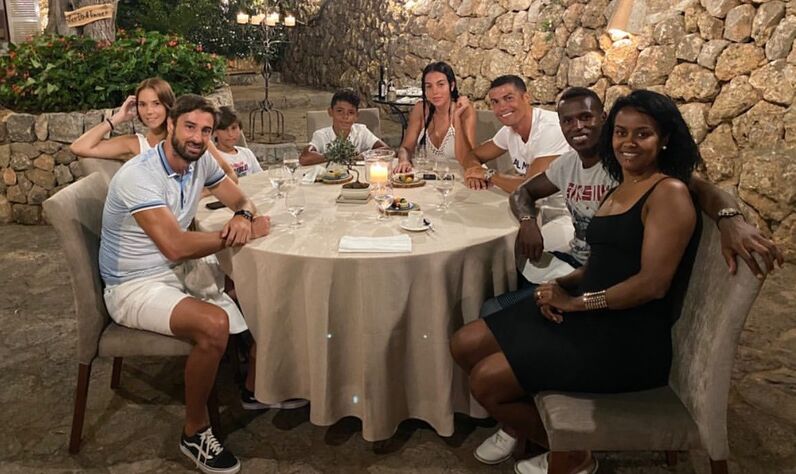 cristiano ronaldo, georgina, miguel paixão, nana amado, josé semedo